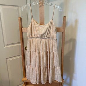 Altar'd State Mini Sundress Ruffled Skirt Small